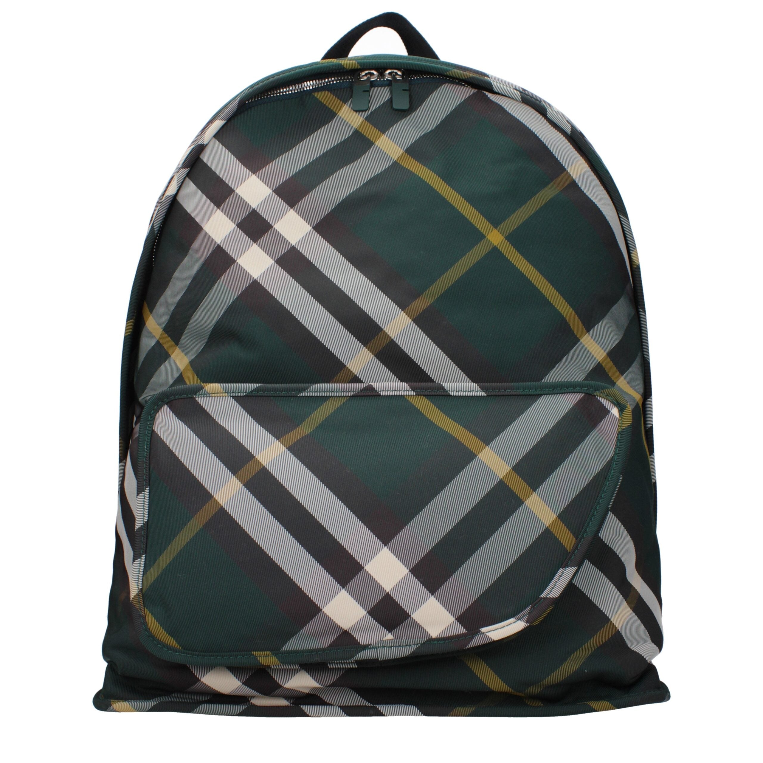 Burberry Green Fabric Backpack